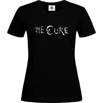 Dámské tričko Tričko The Cure Druh: Dámské, Barva: Černá, Velikost: S