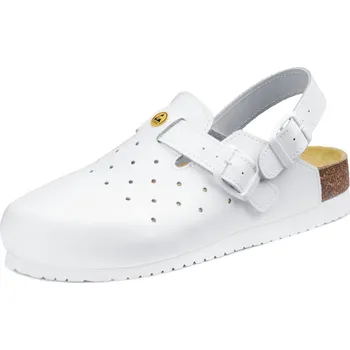 Dámská zdravotní obuv Antistatická pracovní kožená obuv BAREA 080509 - bílá Velikost: 37