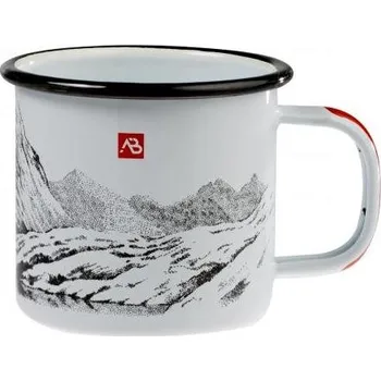 Hrnek smaltovaný design pohoří 450ml Outdoor Berge A.B.