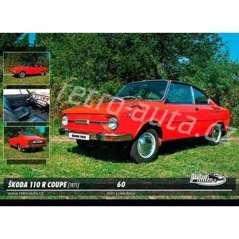 Pohlednice č. 60 - ŠKODA 110 R COUPE (1971)
