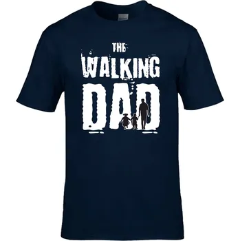 Pánské tričko Tričko The Walking Dad Druh: Pánské, Barva: Šedá, Velikost: M