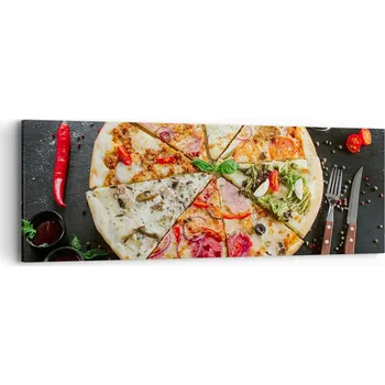 Obraz Obraz na plátně do obýváku ložnice 90x30 gastronomie foto obrazy na zeď