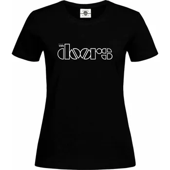 Dámské tričko Tričko The Doors Druh: Dámské, Barva: Černá, Velikost: L