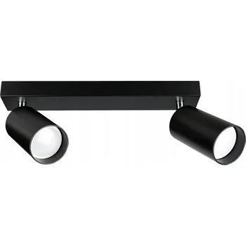 Čtvercový stropní reflektor LEDLUX černý