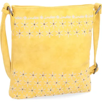Indee 6265 crossbody kabelka žlutá
