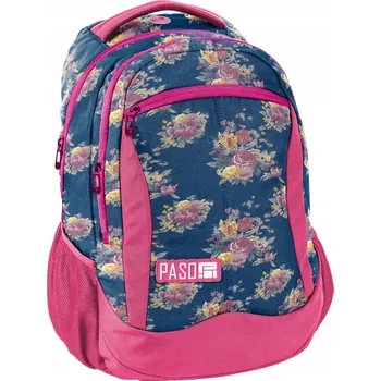 Školní batoh Školní batoh Paso s více přihrádkami, vícebarevný, 25 l