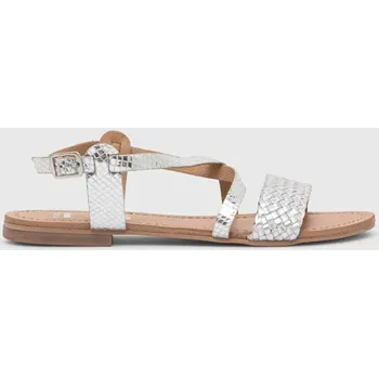 Dámské sandále Kožené sandály Answear.LAB dámské, stříbrná barva 29398.indb SLV, EUR 38