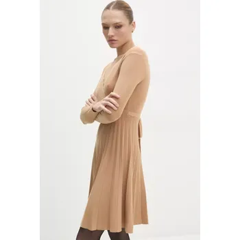 Dámské šaty Šaty Answear.LAB hnědá barva, mini 5159.HWK 82X, vel. M/L