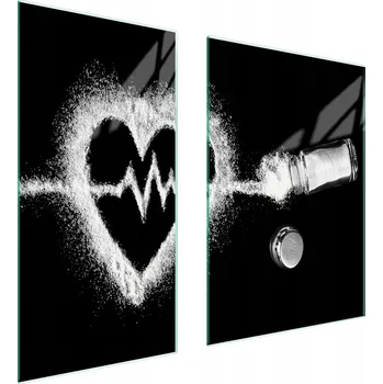 Kuchyňské prkénko Krájecí deska TMK ArtDeko sklo 2 ks