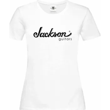 Dámské tričko Tričko Jackson Guitars Druh: Dámské, Barva: Bílá, Velikost: L