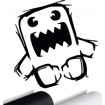 Samolepicí dekorace na vozidlo SAMOLEPKA na auto MONSTRUM PŘÍŠERA 14x15 cm