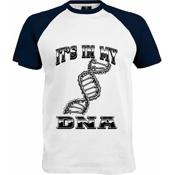 Pánské tričko Tričko It's in my DNA Druh: Pánské, Barva: Navy | Bílá, Velikost: L
