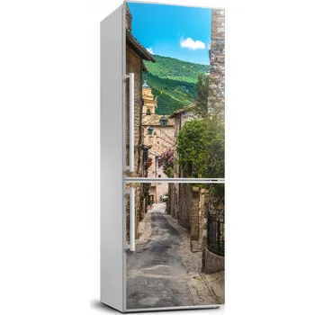 Tapeta Tapeta / samolepka na lednici Kouzelná ulička 70x190