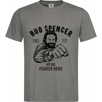 Pánské tričko Tričko Bud Spencer Druh: Pánské, Barva: Břidlice, Velikost: XL