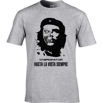 Pánské tričko Tričko Cherminator Druh: Dětské, Barva: Šedá, Velikost: S