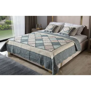 Přehoz na lůžko Přehoz na postel bavlna 160 cm x 220 cm vícebarevný