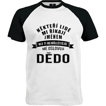 Pánské tričko Tričko Někteří lidé mi říkají jménem Druh: Pánské, Barva: Černo | Bílá, Velikost: XL