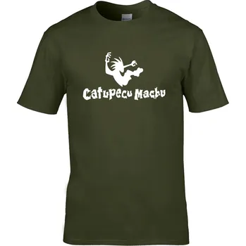 Pánské tričko Tričko Catupecu Machu Druh: Pánské, Barva: Khaki, Velikost: S