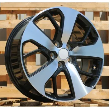 Alu kolo Alu kola Racing Line I5390, 17x7 5x114.3 ET50, černá + leštění