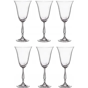 Sklenice Skleničky na červené víno Bohemia FREGATA bezbarvé 350 ml 6 ks