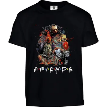 Pánské tričko Tričko Horror Monster | Friends Druh: Dětské, Barva: Černá, Velikost: 158-XL
