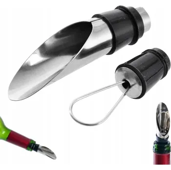 NÁLEVKA ZÁTKA NA VÍNO TRYCHTÝŘ DÁVKOVAČ NA LAHVE