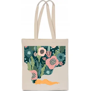 Nákupní taška Nákupní taška PoStar béžová bavlna