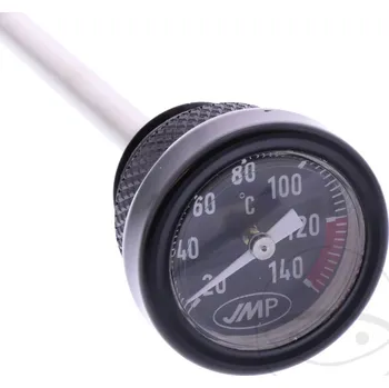 Olejový teploměr černý na moto Honda (CB 750, VT 750) (Závit 24x3, délka měrky 95 mm)