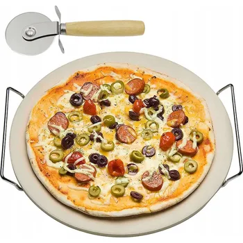 Nádoba na pečení Plech na pizzu Brunbeste 33, průměr 33 cm