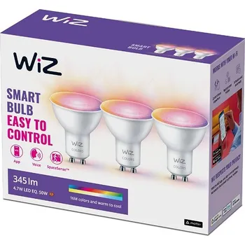 Žárovka Wi-Fi BLE 50W GU10 922-65 RGB 3CT/6