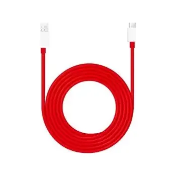 Datový kabel ONE Plus OnePlus SUPERVOOC Charge USB-A/USB-C Datový Kabel 10A 1,5m Red