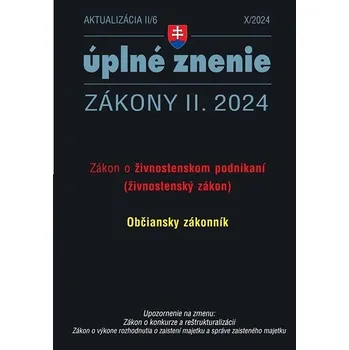 Aktualizácia II/6 2024 – Živnostenské podnikanie Kniha