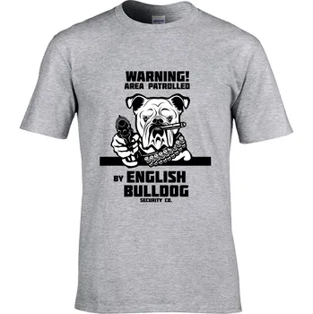 Pánské tričko Tričko Pozor! Hlídané území Druh: Dámské, Barva: Šedá, Velikost: L