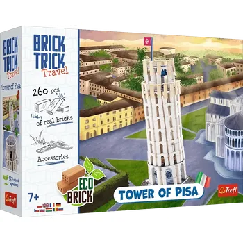 Stavebnice Trefl Brick Trick Šikmá věž v Pise