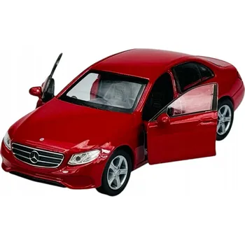 autíčko WELLY 2016 MERCEDES-BENZ TŘÍDY E W213 ČERVENÝ 1:34 NOVÝ KOVOVÝ MODEL 43703