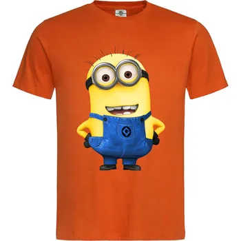 Pánské tričko Tričko Kevin | Mimoni Druh: Pánské, Barva: Oranžová, Velikost: L