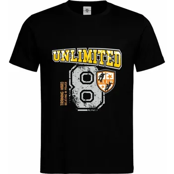 Pánské tričko Tričko Unlimited Druh: Pánské, Barva: Černá, Velikost: S
