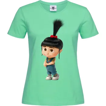 Dámské tričko Tričko Agnes Druh: Dámské, Barva: Světle Zelená, Velikost: S