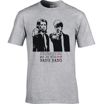 Pánské tričko Tričko Když uvalím svou mstu Druh: Pánské, Barva: Šedá, Velikost: XL