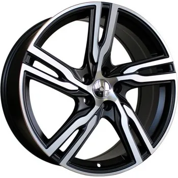 Alu kolo Alu kola Racing Line FE161, 19x8 5x108 ET45, černá matná + leštění