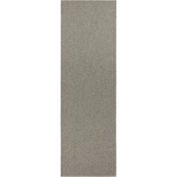 Koberec BĚHOUN SVĚTLE ŠEDÝ JEDNOBAREVNÝ NATURE 80X150