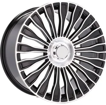 Alu kolo Alu kola Racing Line I0313, 19x9.5 5x112 ET43.5, černá + leštění