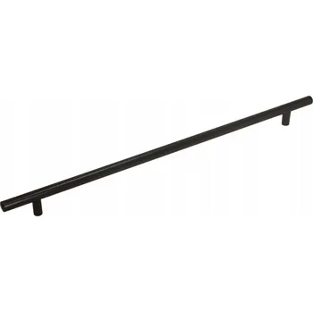 Nábytkové kování Reliingová úchytka GAMET RE10 černá matná 352 mm