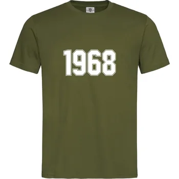 Pánské oblečení Tričko Ročník 1968 Druh: Pánské, Barva: Khaki, Velikost: S