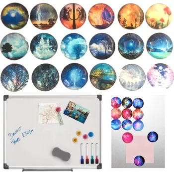 Dekorativní magnet Magnet na lednici Vesmír Mars Sluneční Soustava