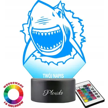 Lampička Plexido vícebarevná Noční lampa