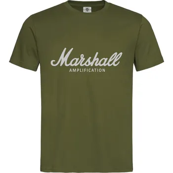 Pánské oblečení Tričko Marshall Amplification Druh: Pánské, Barva: Khaki, Velikost: M