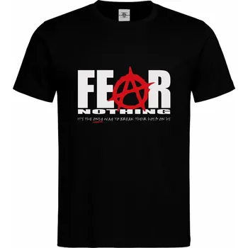 Pánské tričko Tričko Fear Nothing Druh: Dětské, Barva: Černá, Velikost: 110-XS