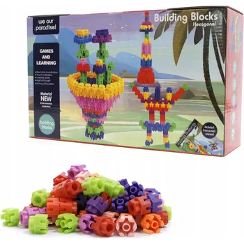 ostatní stavebnice PLASTOVÉ STAVEBNICE 3D velká sada