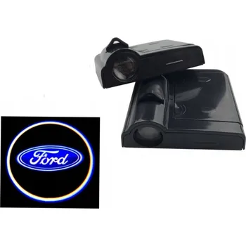 Tuning FORD FOCUS GALAXY MONDEO LED PROJEKTOR S LOGEM DVEŘÍ